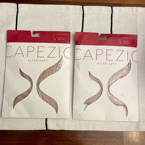Two capezio transition tights: colors CAR and LSN!